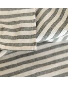 Nappe en coton Horizon noire
