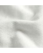 Basic hoeslaken van wit katoen Percale