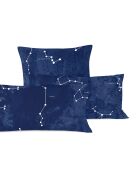 Mehrfarbiger Kissenbezug Cosmos aus Baumwolle - 60x60 cm