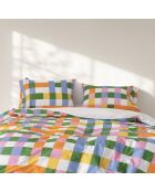 2 federe in cotone multicolore Arcade pop - 50x75 cm