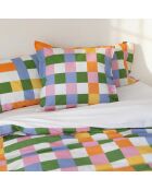2 federe in cotone multicolore Arcade pop - 50x75 cm