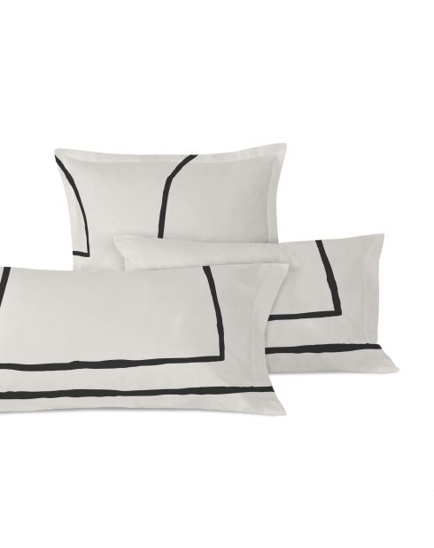 2 veelkleurige katoenen kussenslopen van Serenity - 50x75 cm