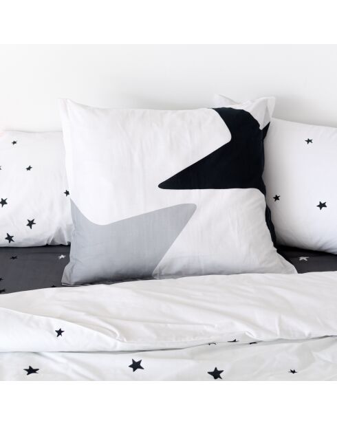 Housse de coussin en coton Constellation multicolore - 60x60 cm