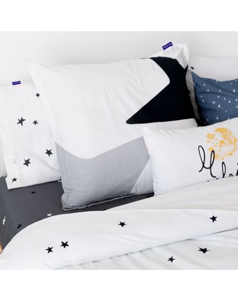 Housse de coussin en coton Constellation multicolore - 60x60 cm