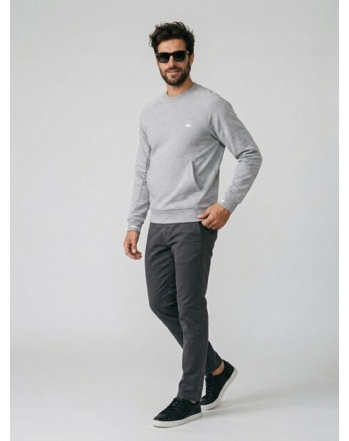 Sweat SH2695 argenté chiné