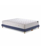 Callisto Matratzenset aus hochelastischem Schaumstoff, H29 cm, Memory Foam Welcome, kaschmirblaue Boxspringpolsterung, 180 x 200 cm
