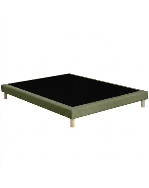 Callisto schuimmatrasset met hoge veerkracht, H29 cm, traagschuim welkom, kasjmiergroene boxspringbekleding - 140x200 cm