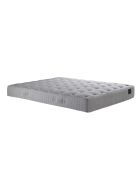 Juego de colchones de muelles ensacados Comète H27 cm, base beige - 160x200 cm