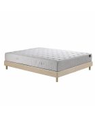 Artemis 2 pocketveringmatrasset met traagschuim, kasjmiervulling, H26 cm, beige boxspring - 140x190 cm
