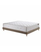 Matrasset met traagschuimvering Helios, kasjmiervulling, H31 cm, taupe boxspring - 140x190 cm