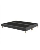 Callisto Matratzenset aus hochelastischem Schaumstoff, H29 cm, Memory Foam Welcome, dunkelgraue Kaschmir-/Boxspringpolsterung — 180 x 200 cm