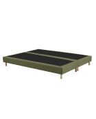 Callisto schuimmatrasset met hoge veerkracht, H29 cm, traagschuim welkom, kasjmiergroene boxspringbekleding - 180x200 cm