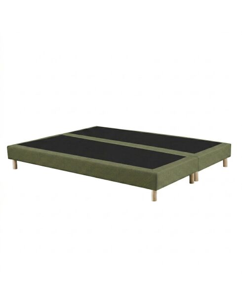 Callisto schuimmatrasset met hoge veerkracht, H29 cm, traagschuim welkom, kasjmiergroene boxspringbekleding - 180x200 cm