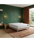 Artemis 2 pocketveringmatrasset met traagschuim, kasjmiervulling, H26 cm, taupe boxspring - 140x190 cm