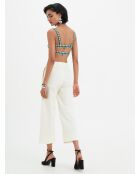 Pantalon en coton Perrine beurre