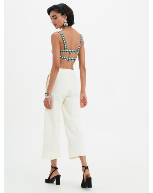Pantalon en coton Perrine beurre