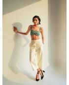 Pantalon en coton Perrine beurre