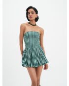 Robe  en coton Capucine vichy pin