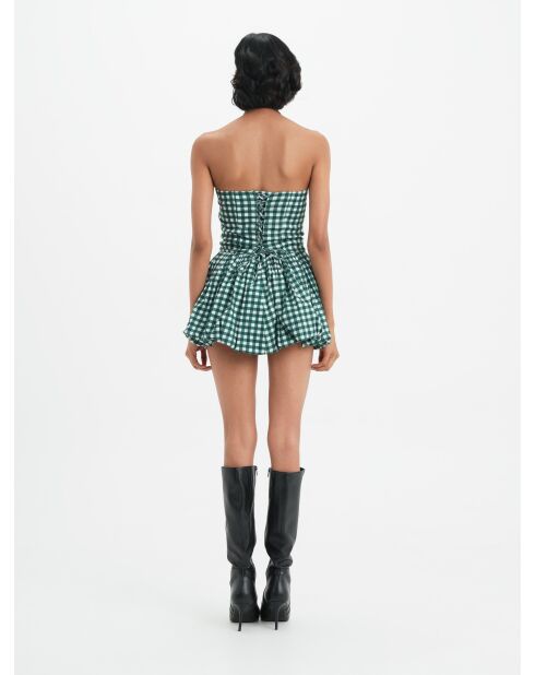 Robe  en coton Capucine vichy pin