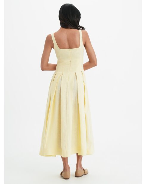 Leinenkleid Celeste Butter
