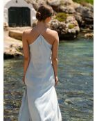 Ines eisblaues Kleid