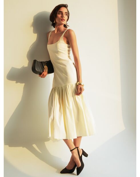 Butter Mae Baumwollkleid