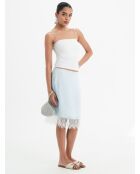 Falda Axelle azul hielo