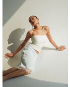 Falda Axelle azul hielo