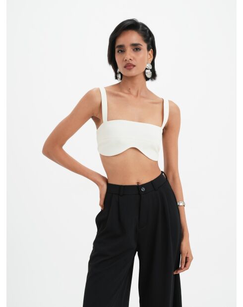 Brassière en coton Celine beurre