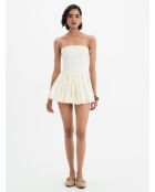 Baumwollkleid Capucine in Butter