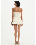 Baumwollkleid Capucine in Butter
