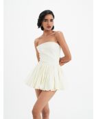 Baumwollkleid Capucine in Butter