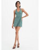 Robe  en coton Daphne vichy pin