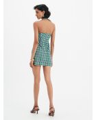 Robe  en coton Daphne vichy pin