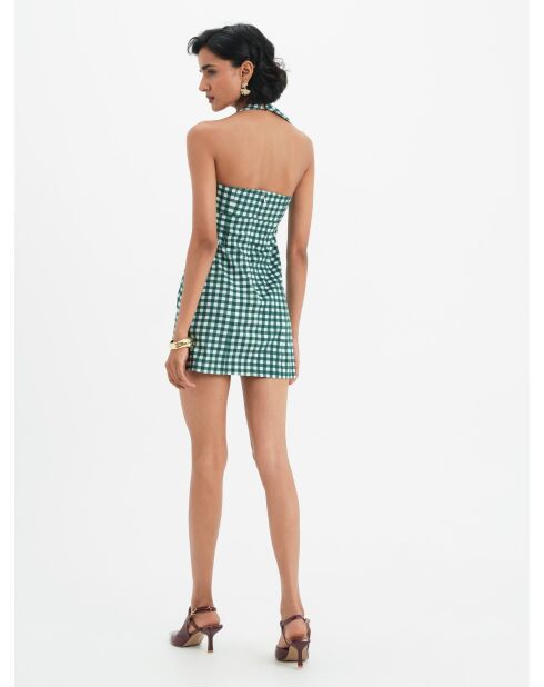 Robe  en coton Daphne vichy pin