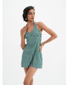 Robe  en coton Daphne vichy pin