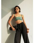 Brassière en coton Celine vichy pin