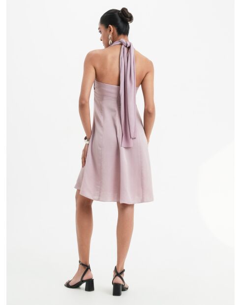 Noeme roze linnen jurk