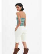 Top en coton Adele vichy pin