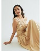 Vestido Nora beige