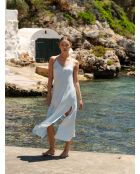 Ines eisblaues Kleid