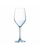 Lot de 12 verres à pied Sens argentée - 35cl