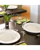 Lot de 12 verres à pied Sens argentée - 45cl