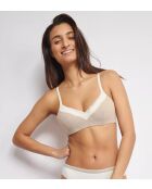 GO Ribbed R P katoenen bh grijze jumpsuit