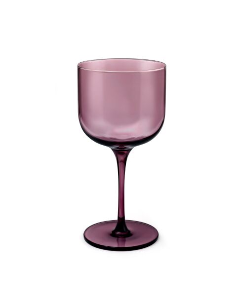 Lot de 4 verres à pied Eyden rose - 26 cl