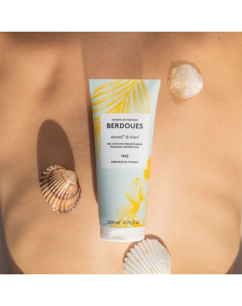 Gel douche paradisiaque Monoï & Tiaré - 200ml