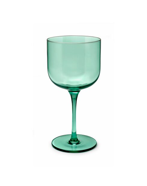 Lot de 4 verres à pied Eyden vert - 26cl