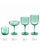 Lot de 4 gobelets Eyden vert - 26cl