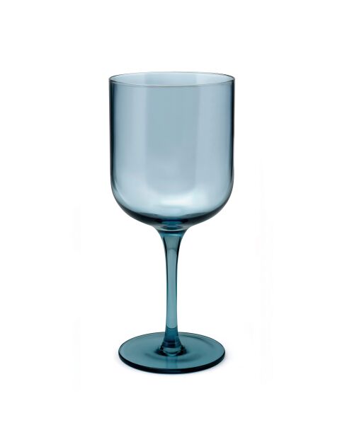 Set di 4 bicchieri blu con stelo Eyden - 35cl