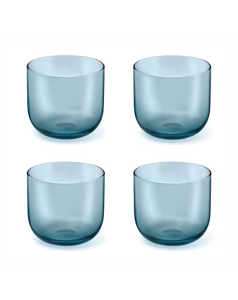 Lot de 4 gobelets Eyden bleu - 26cl
